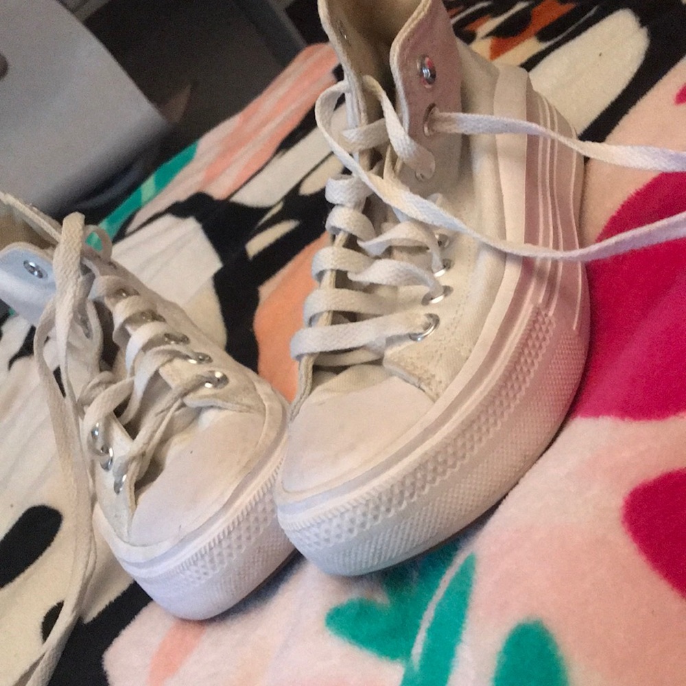 Chuck Taylor All Star Move Platform, Color white, Size 5